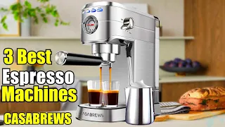 Best Espresso Machines 2024 – CASABREWS Top 3