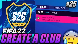 €93,000,000 OFFER FOR ADEYEMI?!! TRANSFER WINDOW OPENS!!!😱 - FIFA 22 CREATE A CLUB EP25