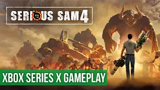 Serious Sam 4 - Xbox Series X Gameplay (60FPS)