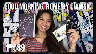 JOLINGVLOG#142 GOOD MORNING, ROME BY OWWSIC BOOK REVIEW