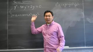 Introduction to series solutions to differential equations (part 1)
