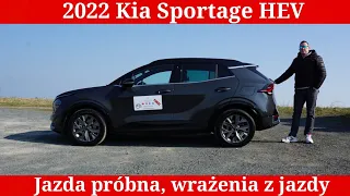 2022 Kia Sportage wrażenia z jazdy i jazda próbna.