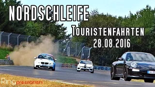 Nürburgring NORDSCHLEIFE Touristenfahrten ACTION SPEED no crash Impressionen 28.08.2016 - Video 1/x