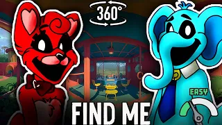 360°VR Find BOBBY BEARHUG and BUBBA BUBBAPHANT 🟢 EASY LEVEL Virtual Reality Experience 🔍