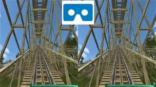 VR 3D video Roller Coaster 27 3D SBS VR box Американские Горки для VR очков