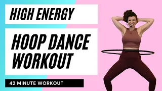 Hula Hoop Dance Workout: Intense Intermediate 42 Minute  Total Body Workout