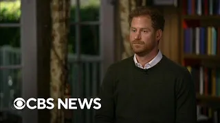 Prince Harry opens up about royal family rift in "60 Minutes" interview