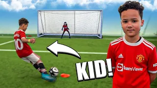 9 YEAR OLD KID SANCHO IS UNBELIEVABLE.. AMAZING Skills PRO Football Competition