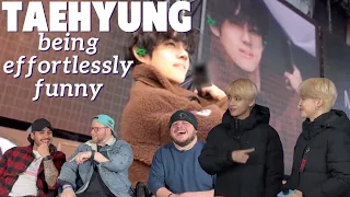 BTS Taehyung being effortlessly funny REACTION