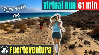 2022 Fuerteventura GR-131 | Trail Running Video for Treadmill Workouts | Virtual Run #38