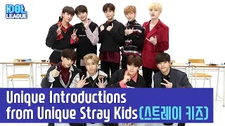 [ENG SUB] Unique Introductions from Unique Stray Kids(스트레이 키즈) - (1/7) [IDOL LEAGUE]