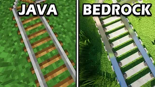 Minecraft Java vs Bedrock (AŞIRI FARKLI)