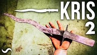 KRIS BLADE DAMASCUS DAGGER!!! Part 2