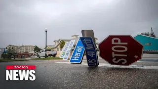 Residents take shelter as Hurricane Ian makes landfall in Florida
