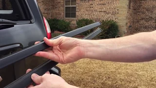 How To Replace The Rear Window Weatherstripping On A Toyota 4Runner