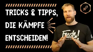 SCHMUTZIGE & DRECKIGE TRICKS für den Kampf auf der Straße. Für Selbstverteidigung und Kampfsport