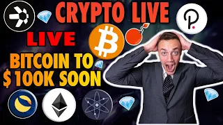 LIVE: HUGE BITCOIN MOVE INCOMING! TOP ALTCOINS TO BUY NOW!