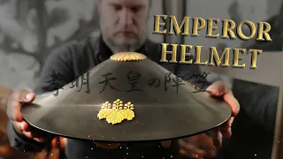 Gold Emperor Helmet (Jingasa) Lords of The Blades Ep.25