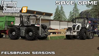 Save Game v10 | Animals on Felsbrunn Seasons | Farming Simulator 19