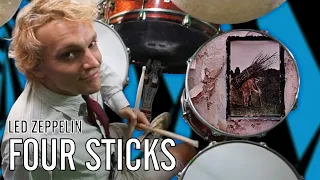 Led Zeppelin - Four Sticks | Office Drummer [First Playthrough]