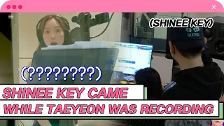 [4K] SHINee Kibum visiting Taeyeon is the cutest ❤️