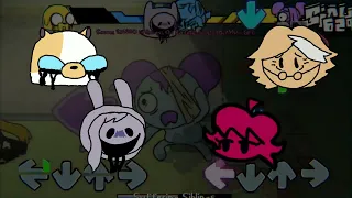 Suffering Siblings but Fionna, Cake, GF, and Simon sing it | Pibby: Apocalypse | FNF Cover