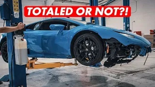 Rare Lamborghini Huracan Destroyed in Wrong Way Crash *Totaled or Not*