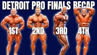 THE SHOW WAS A FAILURE: 2024 Detroit Pro Finals Recap | Martin Fitzwater Wins!