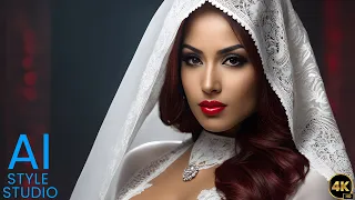 Arabian Beauty AI Art Lookbook Girl Video ｜ AI Art Transformations