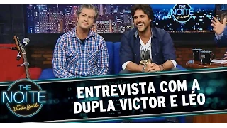 The Noite (02/10/14) - Entrevista com a dupla Victor e Léo