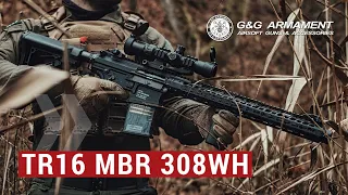 G&G TR16 MBR 308WH Airsoft Gun 4K