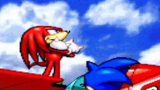 Sonic Advance [GBA] Knuckles | All the chaos emeralds