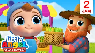 Sahur Yuk Kita Makan Sayur | Little World Bahasa Indonesia | Kartun dan Lagu Anak