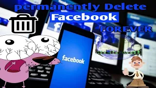 How to Delete Facebook Account ID permanently in 2018 by wonder world