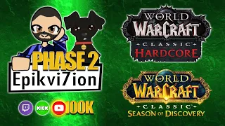 🌲Pt.10 ⬆️PUSH TO LVL 40 🔓PHASE 2 🧭SEASON OF DISCOVERY⚒️PALADIN🦁ALLY💻WILD GROWTH🌎WORLD OF WARCRAFT