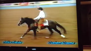 Custom Crome and Mike Flarida 1993 NRHA Open Futurity Champions