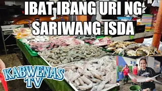 IBAT IBANG URI NG SARIWANG ISDA