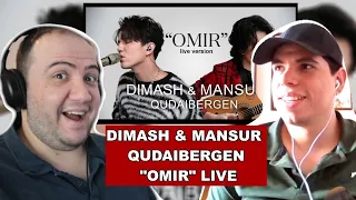 DIMASH & MANSUR QUDAIBERGEN "OMIR" LIVE - TEACHER PAUL REACTS