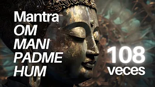 MANTRA OM MANI PADME HUM 108 veces + 741 HZ | ANCESTRAL | POSITIVIDAD | ORDEN |SABIDURIA UNIVERSAL