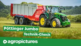 Der neue Pöttinger Jumbo 7450 Kombi Ladewagen im Test | Agropictures Technik Check