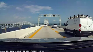 Chesapeake Bay Bridge - Crossing one of America's scariest bridges