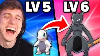 Pokemon Randomly Evolve Every Level, Then We Battle!