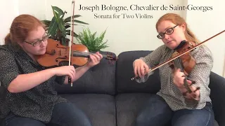 Chevalier de Saint-Georges: Sonata for two violins · Emily Earl