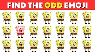 FIND THE ODD EMOJI OUT #055  | Odd One Out Puzzle | Find The Odd Emoji Quizzes