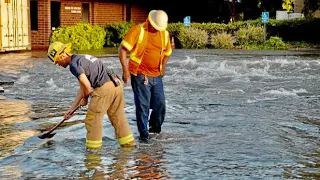 Unlocking the Torrent The Great Rescue of Unclogged Flash Flood Drains!