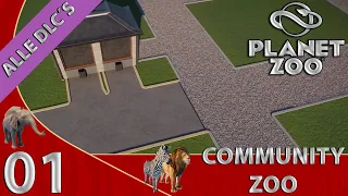 EIN NEUER ANFANG 🐵[01] PLANET ZOO COMMUNITY ZOO🦏ALL DLCS Deutsch LETS PLAY
