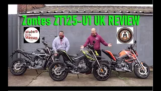 Zontes ZT125 U1 UK's FIRST REVIEW