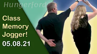 Hungerford 5th August 2021 - Modern Jive Dance Moves - Class Re-cap