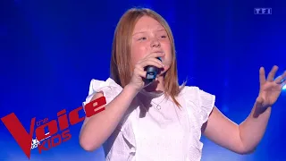 Louane - Aimer à mort - Anaëlle | The Voice Kids 2022 | Auditions à l'aveugle