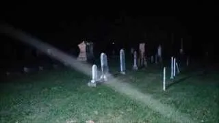 A NIGHT IN A HAUNTED INDIANA CEMETERY